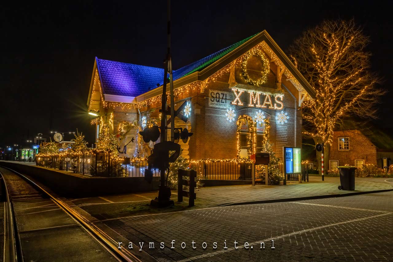 Treinstation Kerst in Arkel