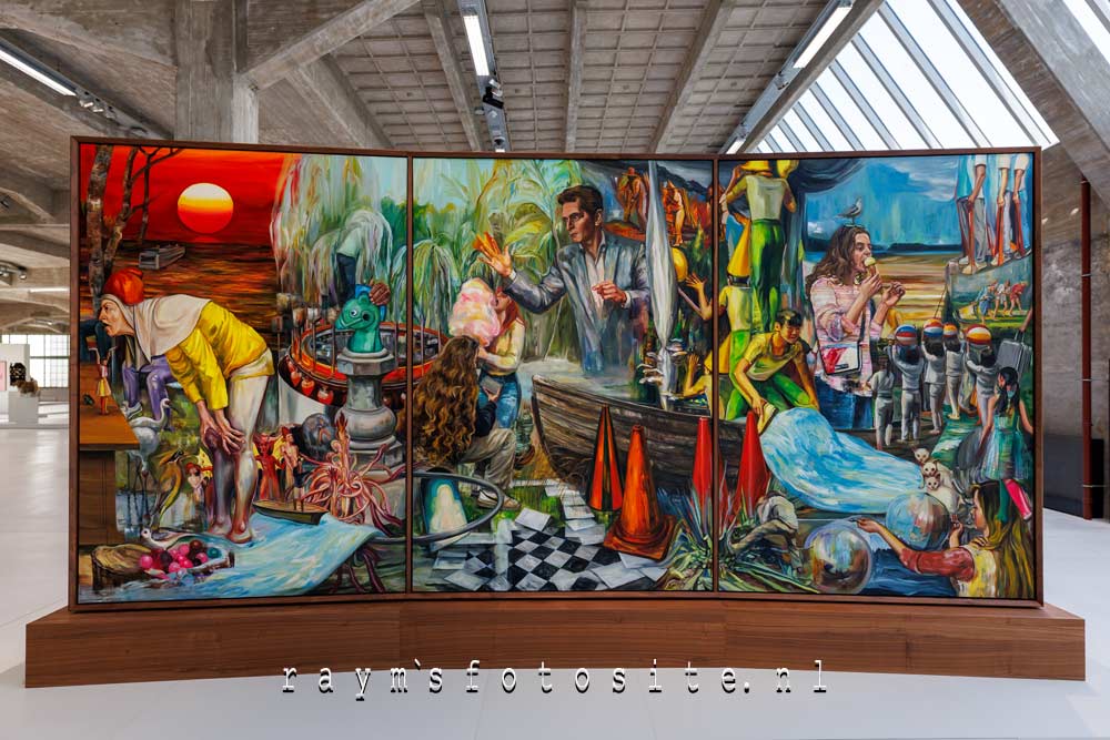Mooie foto`s, een geweldige wenteltrap, en bijzondere kunst in Rotterdam.