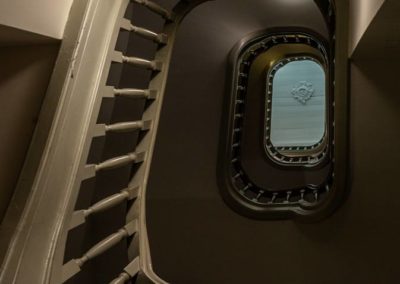 Mooie trappen in het Meermanno museum in Den haag.