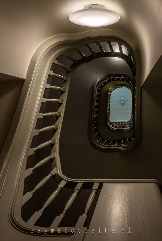 Mooie trappen in het Meermanno museum in Den Haag.