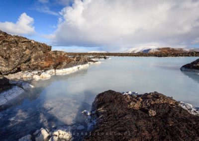 Ijsland, The Blue Lagoon. Een geothermisch bad in de buurt van Grindavík