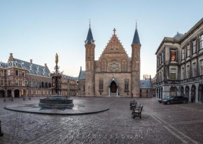Steden: Den Haag. Het Binnenhof.