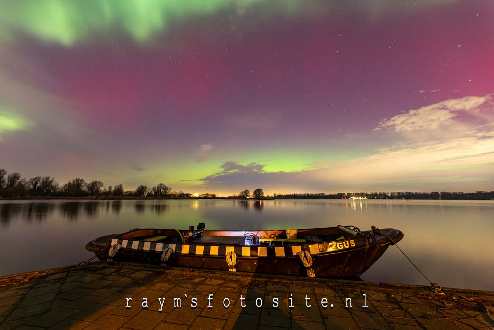 Noorderlicht 2026. 19 januari met tevens protonenaurora ( de groene band). Noorderlicht 2026. 19 januari met tevens protonenaurora ( de groene band).