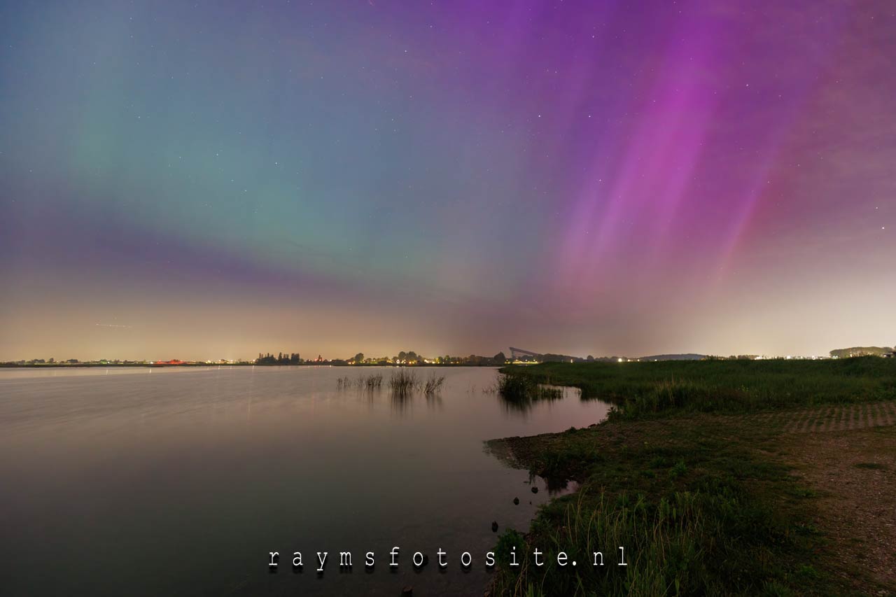 Noorderlicht Nederland. 10 mei 2024. Wat een prachtig lichtspektakel!