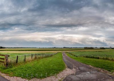 Landschappen van Nederland. Een panorama in de polder.