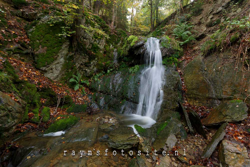 Cascade de Tolifaz in de Ardennen in België.