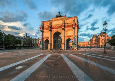 Steden. Arc de Triomphe du Carrousel, Parijs. Iets minder bekend denk ik.