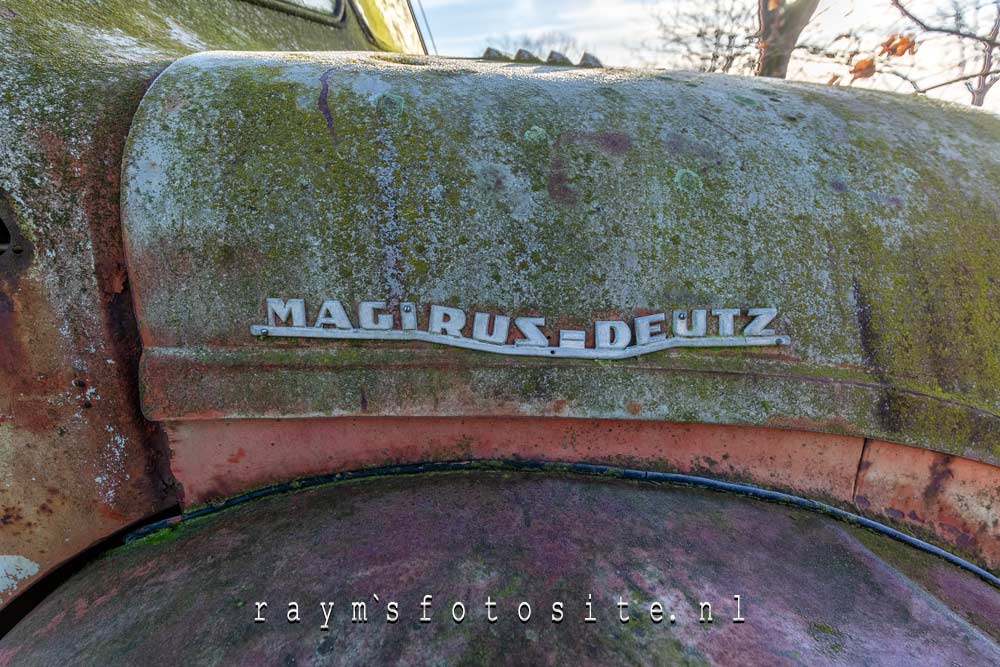 Magirus Deutz oude brandweerauto.