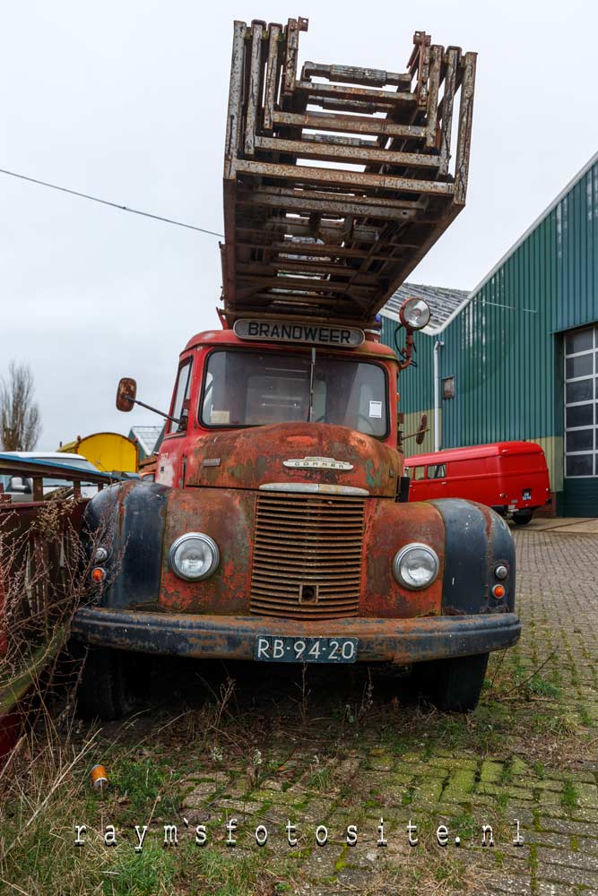 Wat te denken van deze prachtige oude brandweerauto.