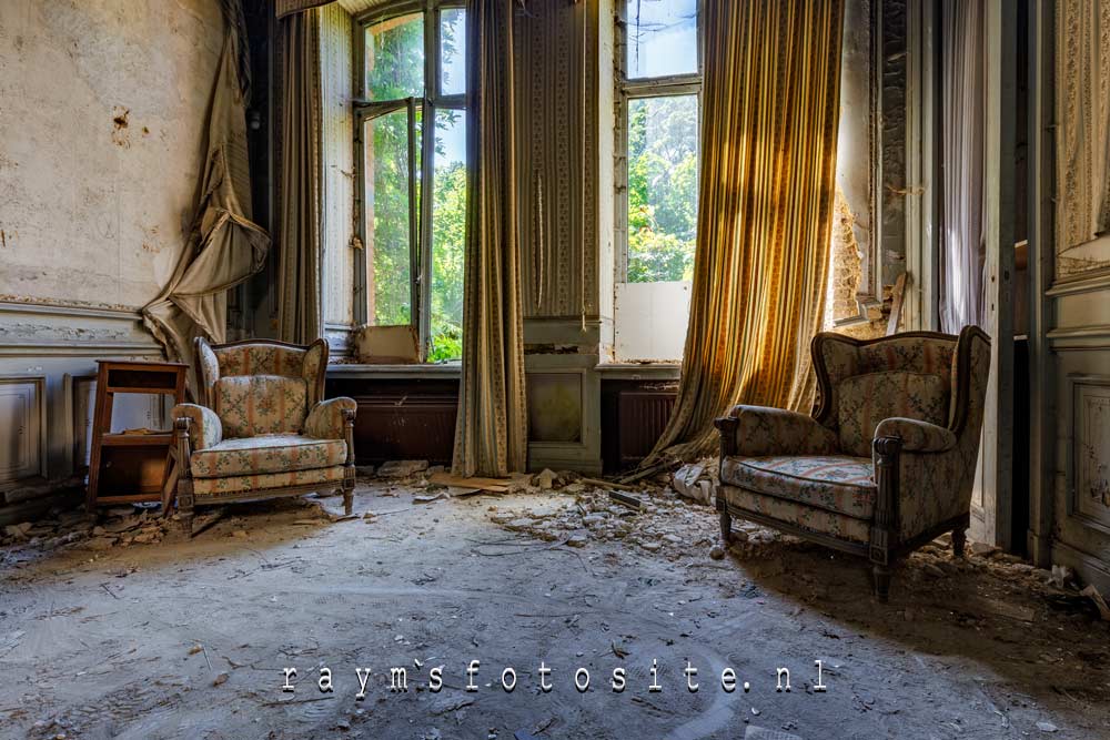 Maar het kasteel is desondanks, niet helemaal leeg.