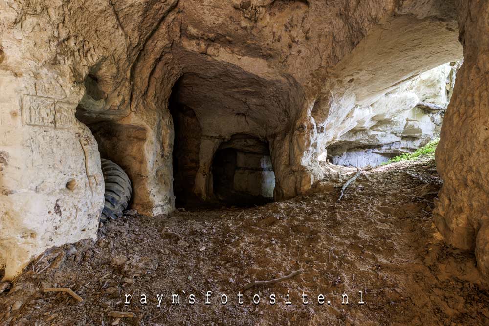 Carriere souterraine in België. Underground is erg leuk om te doen.