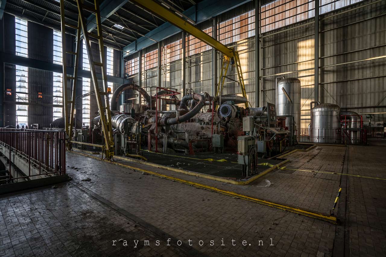 Powerplant LG urbex. Een verlaten elektriciteitscentrale in België.