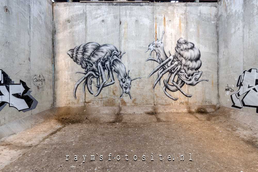Dit graffiti kunstwerk is van la.kus.