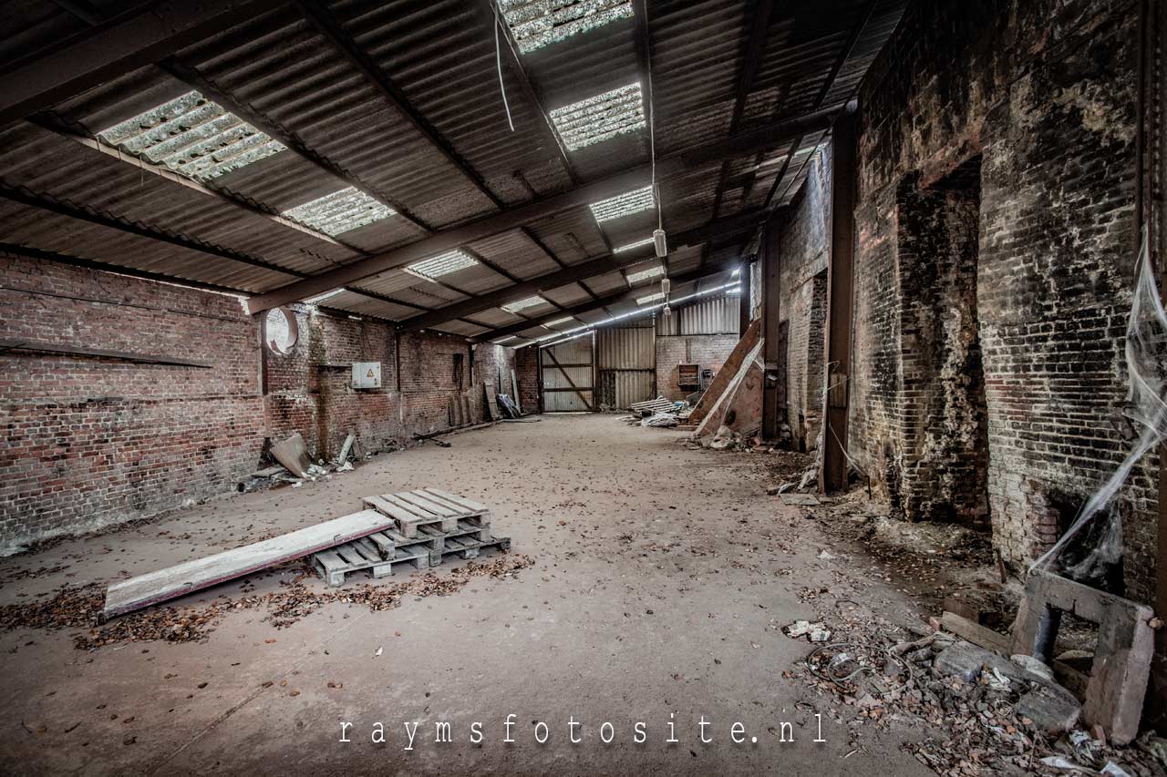 Brickworks. Verlaten steenfabriek België