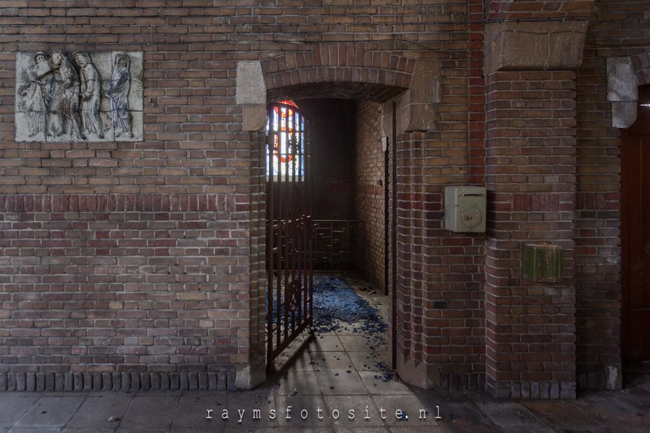 Verlaten kerk in Nederland