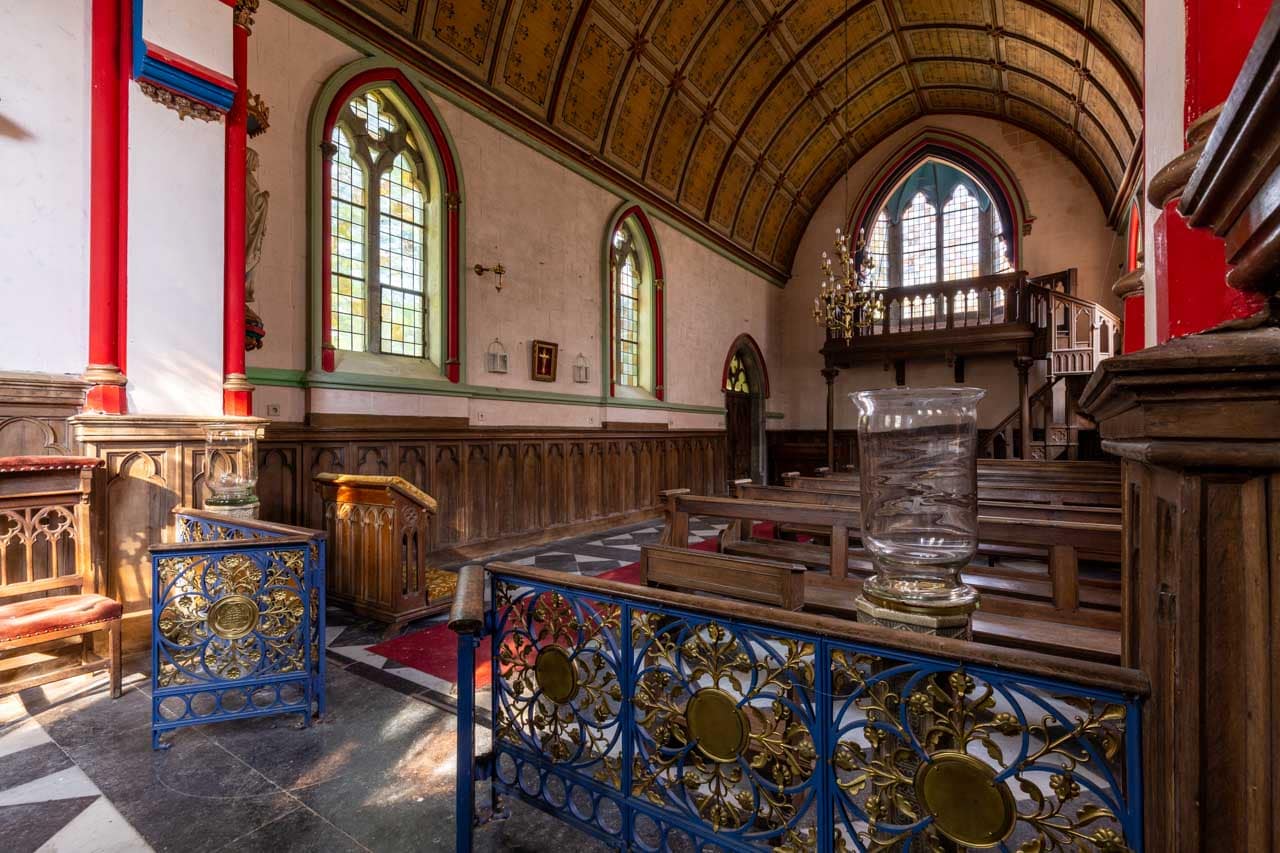 Verlaten kapel in België