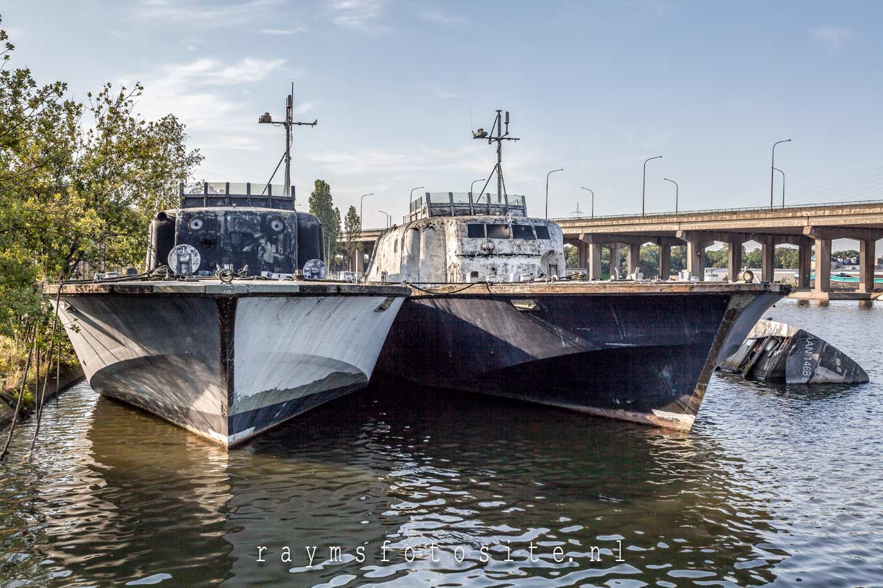 Lost Army Boats België. Verlaten boten in België.